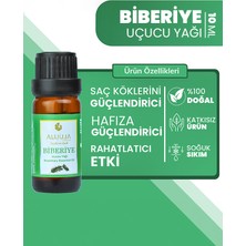 Aluula Zawira Her Damla Saflık:  Saf, Seyreltilmemiş Doğal Aromaterapi Biberiye Uçucu Yağı 10 ml