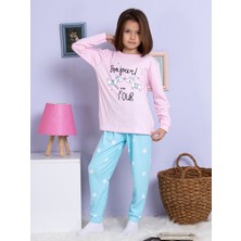 Elmas Kids Sesakids-Pamuklu Kız Çocuk Pijamatakımı