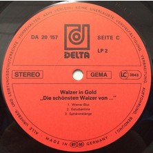 Die Schönsten Melodien The Budapest Philharmonic Orchestra – Walzer In Gold Klasik 2x Lp Vinly Plak  Alithestereo