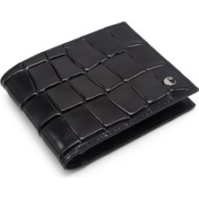 Cacharel Siyah B.kroko Erkek Deri Cüzdan 2664B7K