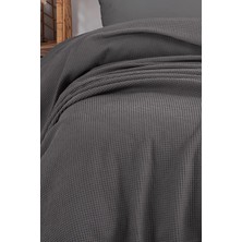 Eponj Home Ecocel Pike Örtü Tek Kişilik 160x230cm Karde Antrasit
