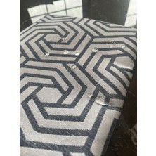 Gentry Geometrik Desenli Su Geçirmez Runner (45*140)