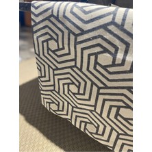 Gentry Geometrik Desenli Su Geçirmez Runner (45*140)