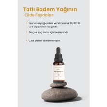 Bade Natural Tatlı Badem Yağı Soğuk Sıkım %100 Saf 30 ml