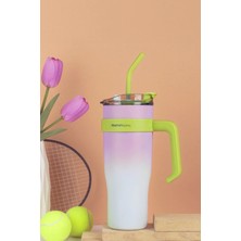 North Pacific Pipetli Renkli Termos