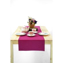 Gentry Kadife Dokulu Süet Runner Pembe (44*140)