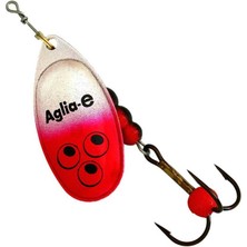 Mepps Aglia-E Olta Kaşığı Gümüş-Kırmızı-No:4