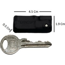 Teknospy 16 GB Ses Kayıt Cihazı 100 Saat Şarj Otg Dönüştürücü İle Telefonla Dinleme Sese Duyarlı Özellik