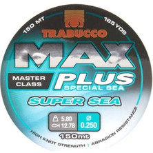 Trabucco Max Plus Super Sea 150M Monoflament Misina Standart-0,50