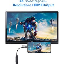 Thot Type-C To HDMI Çevirici Type C - 4K Hdmı Hdtv Adaptör Macbook Uyumlu