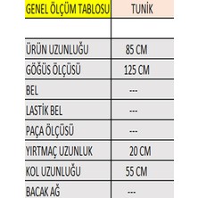 SFG Life Moda Kadın Bisiklet Yaka Eteği Yırtmaçlı Şık Merserize Salaş Triko Tunik