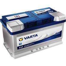 Varta Blue Dynamic F17 12 V 80 Ah 740 Cca Akü