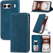 Colorful Shop Oneplus Nord 4 Için Flip Case Darbeye Cüzdan Basit Iş Deri (Yurt Dışından)