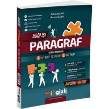Gizli Yayınları  7.sınıf Usta Işi Türkçe Soru Bankası-Usta Işi Paragraf Soru Bankası
