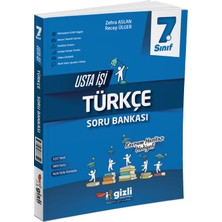 Gizli Yayınları  7.sınıf Usta Işi Türkçe Soru Bankası-Usta Işi Paragraf Soru Bankası