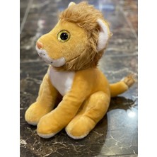 Sevimli Sarı Çocuk Peluş Aslan 35CM