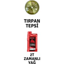 Petrol Ofisi Doruk Tırpan Tepsisi ve Petrol Ofisi Maximoto 2t Zamanlı Yağ