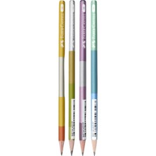 Faber-Castell Patch Desenli Hb Kurşun Kalem 4 Adet 16883