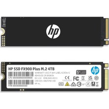 HP FX900 Plus 4TB 7400MB/s-6500MB/s Gen 4X4 PCIe Nvme M.2 SSD 7F619AA (Playstation Uyumlu)