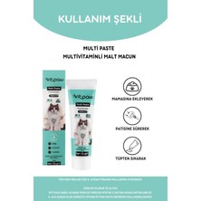 Vitpaw Multi Paste 100 Gr.(KEDİLER İÇİN BAĞIŞIKLIK GÜCLENDİRİCİ VE TÜY YUMAĞI ÖNLEYİCİ MULTİVİTAMİN)