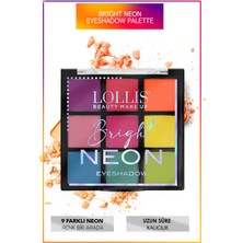 Lollis Bright Neon Far Paleti / Bright Neon Eyeshadow Palette