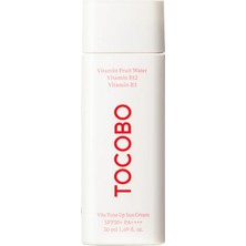 Tocobo Vita Tone Up Sun Cream SPF50+ Pa++++ 50ML - Ton Eşitleyici Vegan Güneş Koruyucu