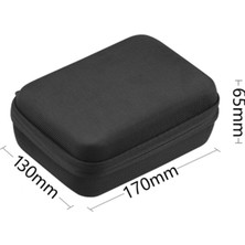 Gplus GP83 Küçük Boy Darbeye Dayanıklı Su Geçirmez Eva Hardcase Gopro Eken Sjcam Xiaomi Small Aksiyon Kamera Taşıma Çantası