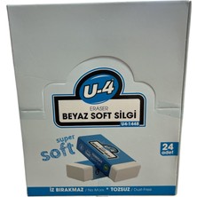  U4 24LÜ Beyaz Silgi