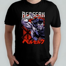Pixxa Berserk %100 Pamuklu Bisiklet Yaka T-Shirt Model - 2