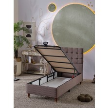 BEEHANEM BENGÜ 90X190 3LÜ YATAK+BAZA+BAŞLIK SETİ