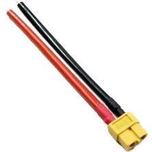 Robo Dünya 12AWG 15CM XT60 Dişi Kablo