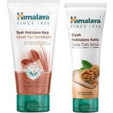 Himalaya Since 1930 Siyah Noktalara Karşı Yüz Temizleme Jeli 150 ml ve Yüz Peelingi 75 ml