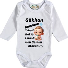 Asilcom Dayıma Yakışıklı Rakip Lazımdı Ben Geldim Yazılı Bebek Zıbın