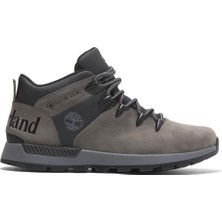 Timberland Mıd Lace Up Waterproof Sn Gri Erkek Outdoor
