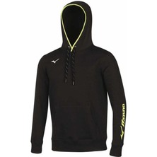 Mizuno Hoody Erkek Sweat Siyah