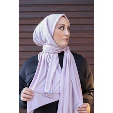 Sayra Shawl Kadın Pudra Süprem Penye Şal SYR003