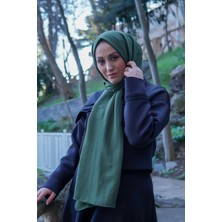 Sayra Shawl Kadın Koyu Yeşil Caz Şal SYR001