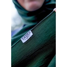 Sayra Shawl Kadın Koyu Yeşil Caz Şal SYR001