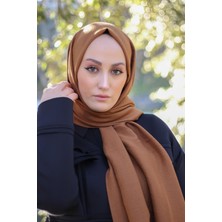 Sayra Shawl Kadın Kiremit Caz Şal SYR001