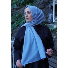 Sayra Shawl Kadın Açık Mavi Caz Şal SYR001