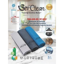 Sevclean Microfiber Temizlik Bezi 3 Lu Paket