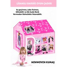 Lisanslı Barbie Oyun Çadırı - Ev Oyun Çadırı Barbie