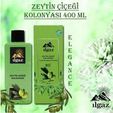 Ilgaz Elegance Series Zeytin Çiçeği Kolonyası 400 ml 80 Derece Eau De Cologne