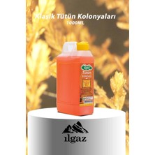 Ilgaz Tütün Kolonyası Bidon Kolonya 1000ML Huni Kapaklı Kolay Kullanılabilir