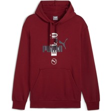 Puma Puma Power Graphic Tr Sweatshirt Kırmızı 68270013 Erkek