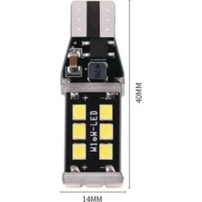 Otoma Shop T15 W16W 15 LED Yüksek Parlak Aydınlatma LED Canbus