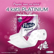 Papia Desenli Platinum 32'li Tuvalet Kağıdı 4 Katlı 1'li 32'li