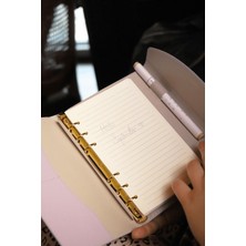 Victoria's Journals Mekanizmalı Defter 12X17 cm Ivory 80 Gr. 192 Sayfa