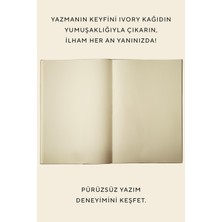 Victoria's Journals Softtons Esnek Kapak Defter B5 80 Gr. Krem 256 Sayfa Çizgisiz