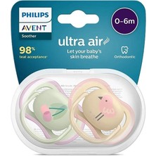 Philips Avent Ultra Air Emzik 0-6 Ay 2li Kız SCF085/59